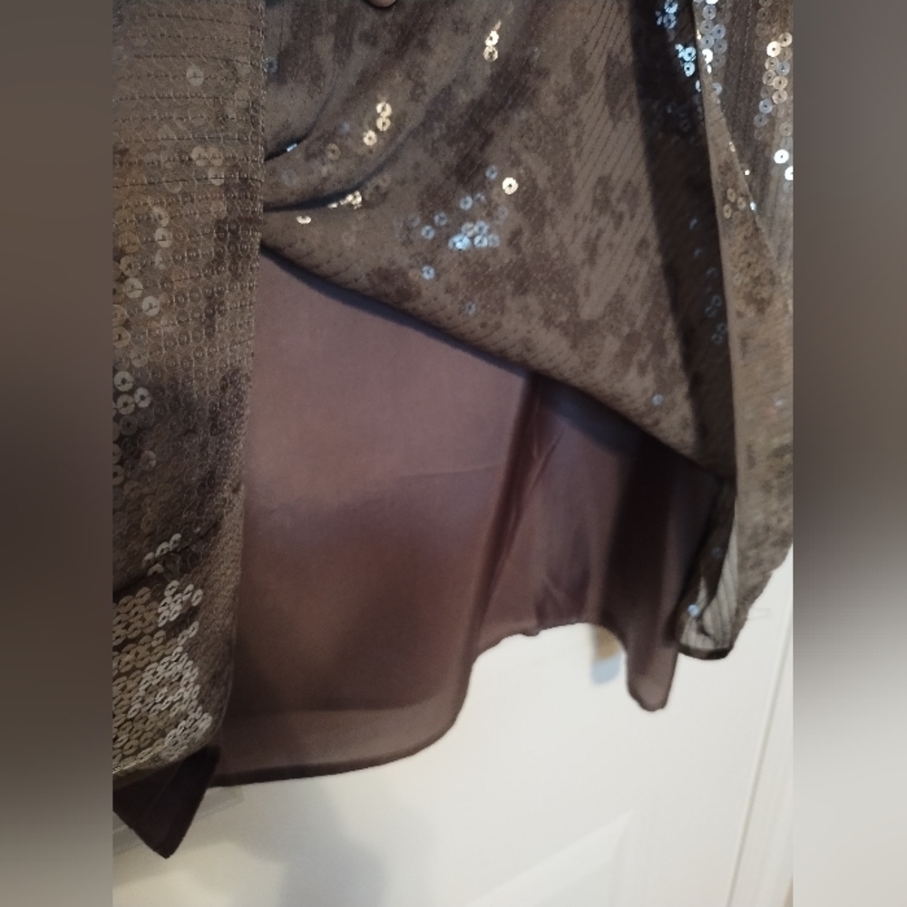 Eileen Fisher sequin shirt - Picture 3 of 6